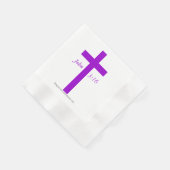 Serviette En Papier Symboles chrétiens (Coin)
