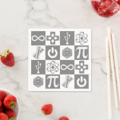 Serviette En Papier Symboles de geeks (En situation)