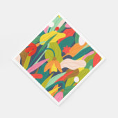 Serviette En Papier Symphonie botanique (Coin)