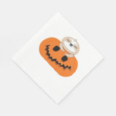 Serviette En Papier T-shirt Citrouille Halloween Sloth Classic (Coin)