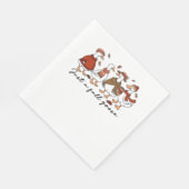 Serviette En Papier T-shirt classique de l'oie d'automne (Coin)