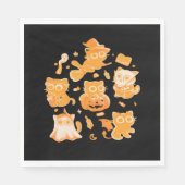 Serviette En Papier T-shirt éffrayant Kittens classique (Devant)