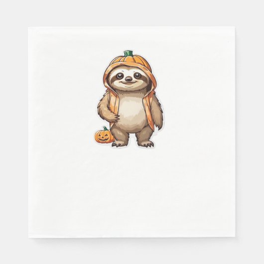 Serviette En Papier T-shirt Essential de Slothster Halloween (Devant)