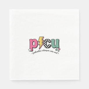 Serviette En Papier T-shirt pour infirmière de l'unité de soins intens