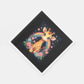 Serviette En Papier T-Shirt pour les amateurs de girafe (Coin)