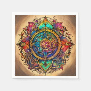 Serviette En Papier T-Shirts D'Art De Tatouage Inspiré Par La Voile Tr