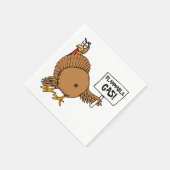 Serviette En Papier T-shirts turcs amusants (Coin)