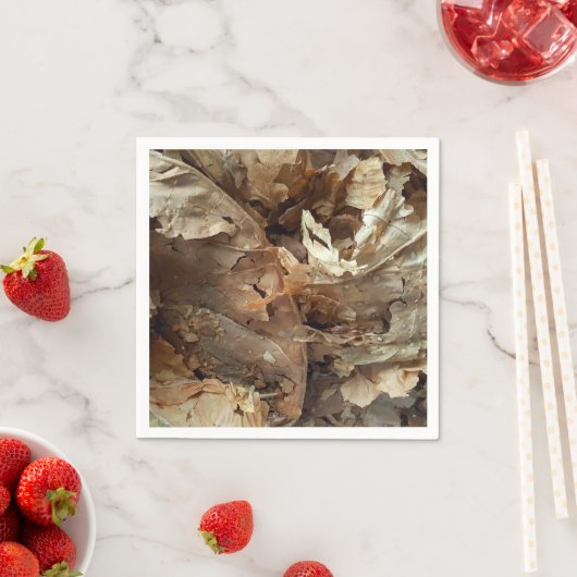 Serviette En Papier Tabac Leaf Cigar Bar Lounge (En situation)