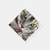 Serviette En Papier tabby (Coin)
