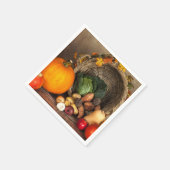 Serviette En Papier Table Bountiful Harvest (Coin)