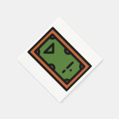 Serviette En Papier table de billard (Coin)