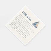 Serviette En Papier table de fête de la retraite des voiliers trivia (Coin)