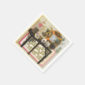 Serviette En Papier Table Mah Jongg (Coin)