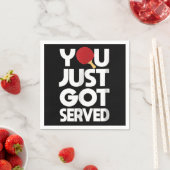 Serviette En Papier Table Tennis Men Butterfly Ping Pong (En situation)