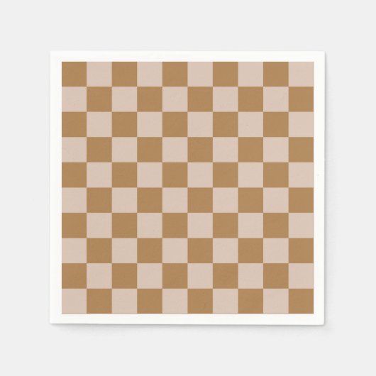Serviette En Papier Tableau de bord Brown (Devant)