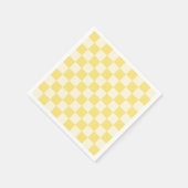 Serviette En Papier Tableau de bord jaune (Coin)
