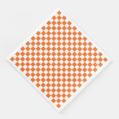Serviette En Papier Tableau de bord orange (Coin)