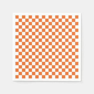Serviette En Papier Tableau de bord orange