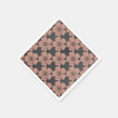 Serviette En Papier Tableau de bord Rose Wild Peach (Coin)