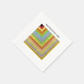 Serviette En Papier "Tableau de multiplication" (Coin)
