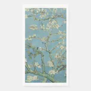 Serviette En Papier Tableau des fleurs d'amandes de Van Gogh
