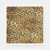Serviette En Papier Tableau Motif de Camouflage de tôles léopard (Devant)
