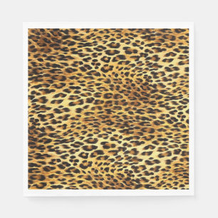 Serviette En Papier Tableau Motif de Camouflage de tôles léopard
