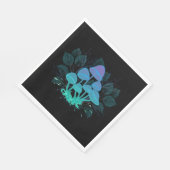 Serviette En Papier Tabourets dans Bushes (Coin)