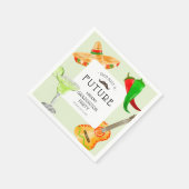 Serviette En Papier Taco à propos d'un futur Parti Mexicain de Graduat (Coin)