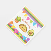 Serviette En Papier Taco bout a Baby Shower (Coin)