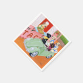 Serviette En Papier Taco Fun Labradors (Coin)