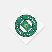 Serviette En Papier Tacoma Washington (Coin)