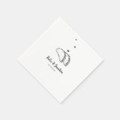 Serviette En Papier Tacos Mariage Napkin (Coin)