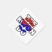 Serviette En Papier Taekwondo (Coin)