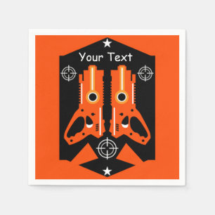 Serviette En Papier Tag laser Mission Enfants