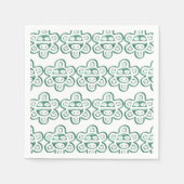 Serviette En Papier Taino Sun Napkins (Devant)