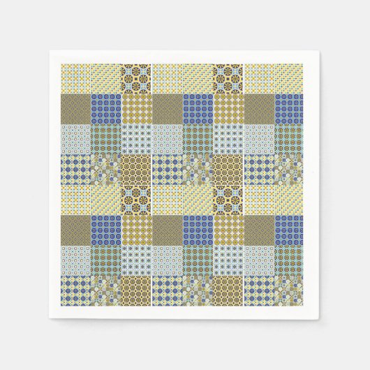 Serviette En Papier Talavera Azulejo (Devant)