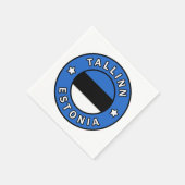 Serviette En Papier Tallinn Estonie (Coin)