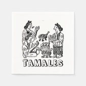 Serviette En Papier Tamales (Codex florentin, XVIe siècle) (Devant)