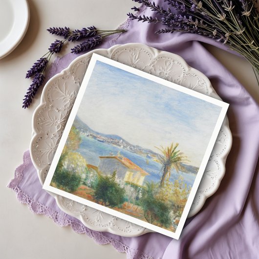 Serviette En Papier Tamaris, France par Auguste Renoir