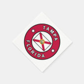 Serviette En Papier Tampa Floride (Coin)