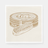 Serviette En Papier Tan shoepoly (Devant)