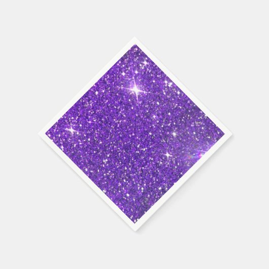 Serviette En Papier Tape-à-l'oeil de scintillement de parties (Coin)