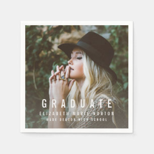 Serviette En Papier Tapez les serviettes de graduation