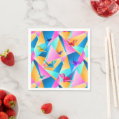 Serviette En Papier Tapis de souris (En situation)