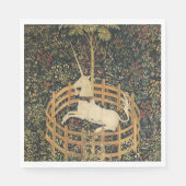 Serviette En Papier Tapisseries Unicorne Tapisserie classique (Devant)