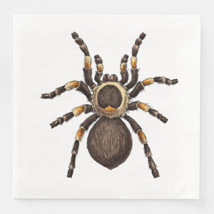 Serviette En Papier Tarantula