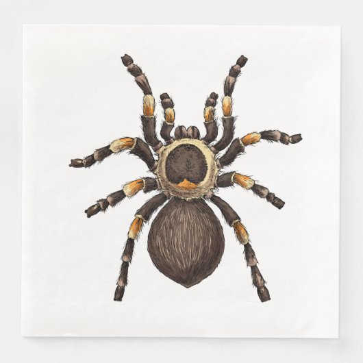 Serviette En Papier Tarantula (Devant)
