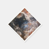 Serviette En Papier Tarantula Nebula Image de JWST (Coin)