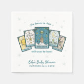Serviette En Papier Tarot Baby Shower Personalized Paper Napkin (Devant)